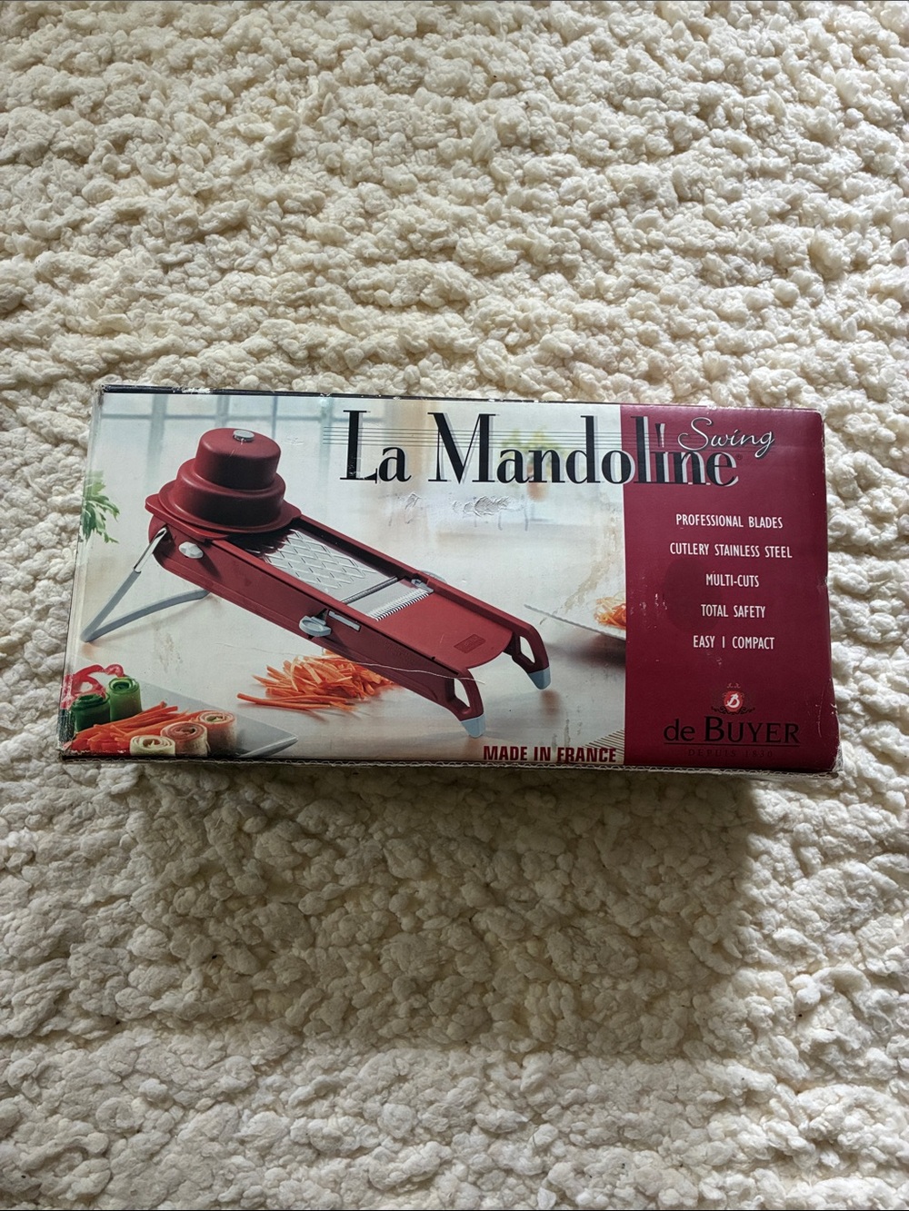 La Mandoline Swing Red Kitchen Mandoline Slicer